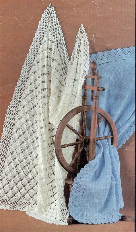 Vintage Baby Shawl Knitting And Crochet Patterns