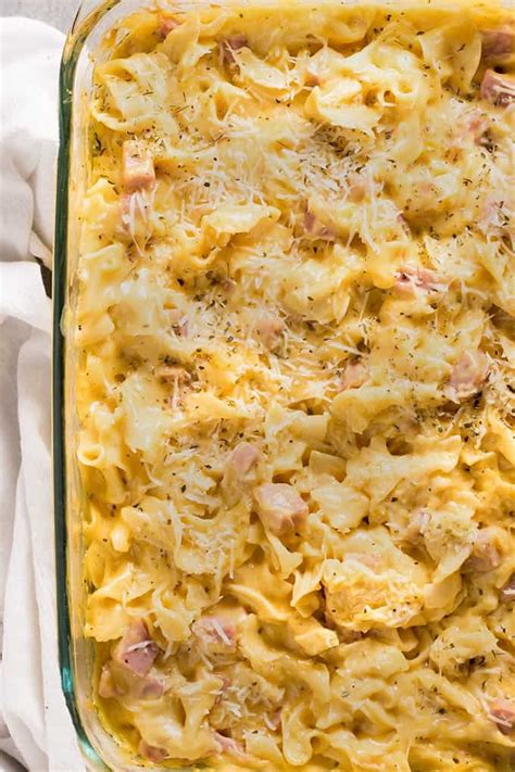 Ham And Noodle Casserole The Salty Marshmallow