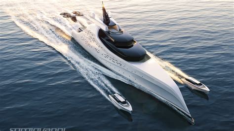 ZeRo Superyacht Is A Beautiful Hydrogen Powered Dream For A Clean