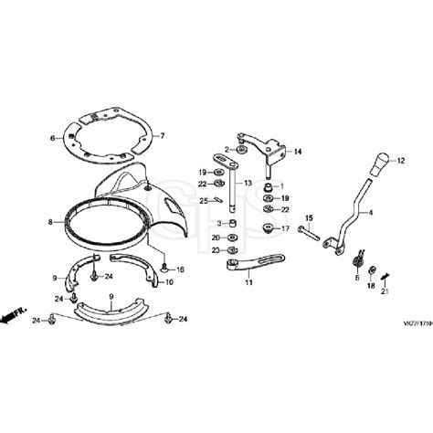 Honda Hrx476c2 Vyeh Shutter Diagram Ghs