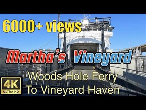 Marthas Vineyard Ep Of Woods Hole Ma Ferry To