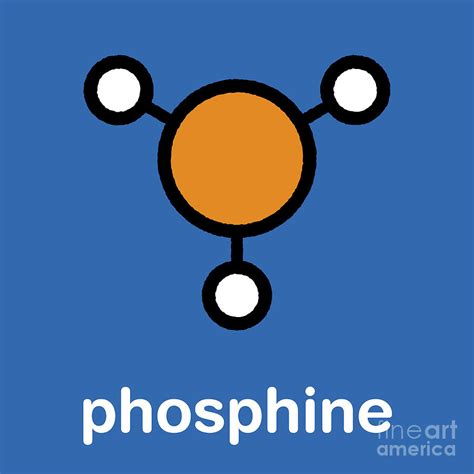 Phosphine Molecule Photograph By Molekuulscience Photo Library Pixels