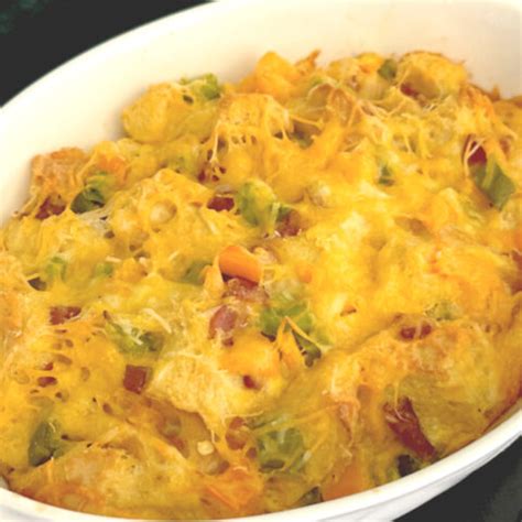 Overnight Breakfast Casserole Recipe - iCookfortwo