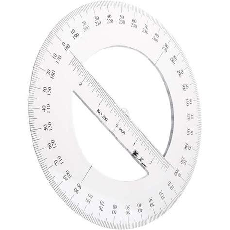 Rapporteur Degr S Angle Mesure Dessin R Gle Scolaire Papeterie