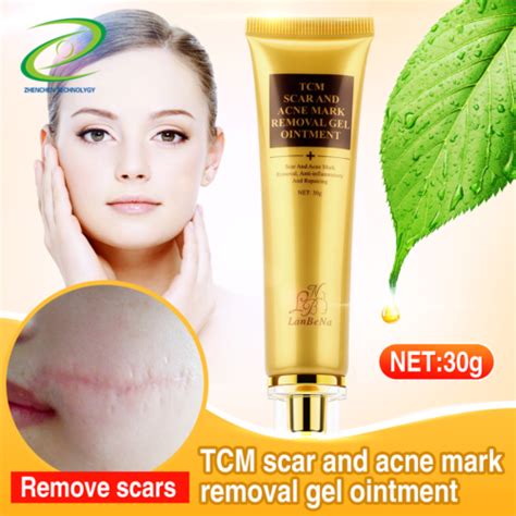 Lanbena Tcm Scar Acne Mark Removal Ointment Gel For Cut Burn Spots Anti