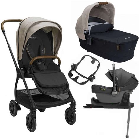 Nuna Triv Pushchair Carrycot Pipa Next I Size Travel System Bundle