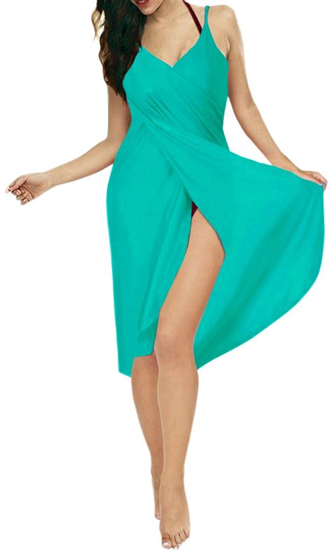 Happy Bay Women S Bikini Cover Up Spaghetti Strap Backless Swimwear X Ocean A Walmart