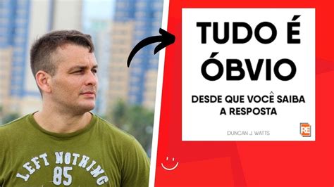 TUDO É ÓBVIO DESDE QUE VOCÊ SAIBA A RESPOSTA RESENHA COMPLETA