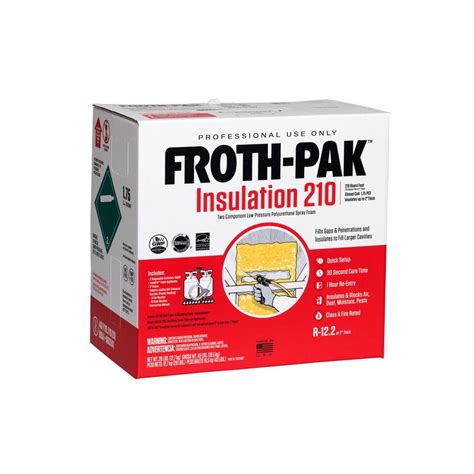 Froth Pak Spray Foam Sealant Insulation Kit The Home Depot