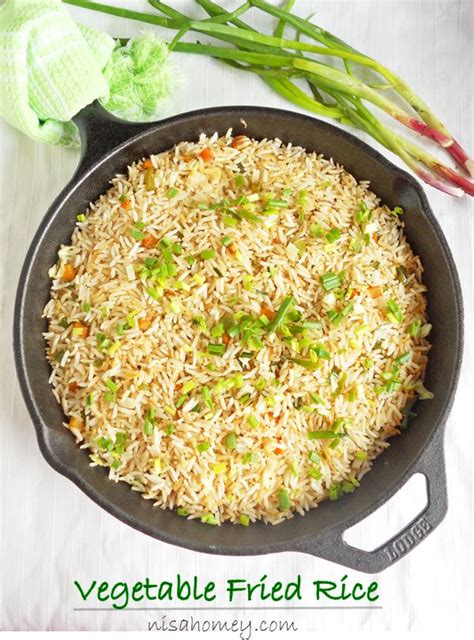 Veg Fried Rice Recipe , How To Make Vegetable Fried Rice