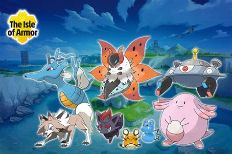 'Pokémon Sword and Shield' Isle of Armor DLC: List of Returning Pokémon