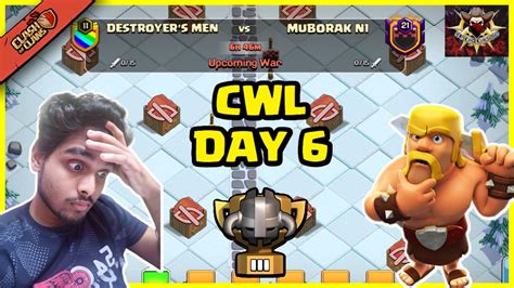 Coc Live Th Cwl Day Can We Reach Champion Cwl Hits Painter