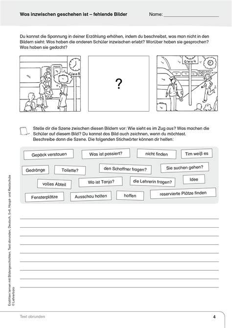 Sekundarstufe Unterrichtsmaterial Deutsch Texte Schreiben Text Abrunden