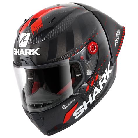 Casco Shark Race R Pro Gp Lorenzo Winter Test Carbon Anthracite Red