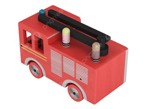 Fire Truck Toy Closeup Fire Man Fire Fighter Png Transparent Image