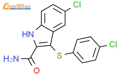 H Indole Carboxamide Chloro Chlorophenyl Thio