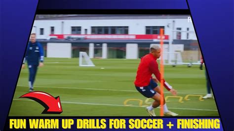 🔰 📢fun Warm Up Drills For Soccer Finishing On Small Goals Nottingham Forest Fc Youtube