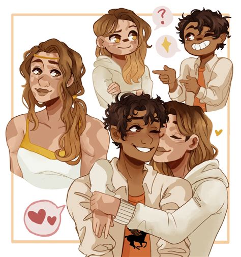 Lets Go Lesbians — My Tiny Percy Jackson Couples Master Post