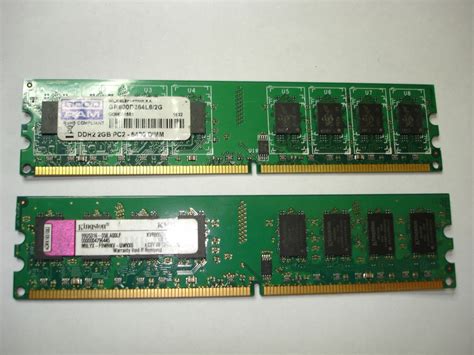 PAMIĘĆ RAM DDR2 2GB KAŻDA PŁYTA 667MHz PC2-5300 - 7395718715 ...