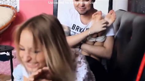 Blonde Has Feet Tickled