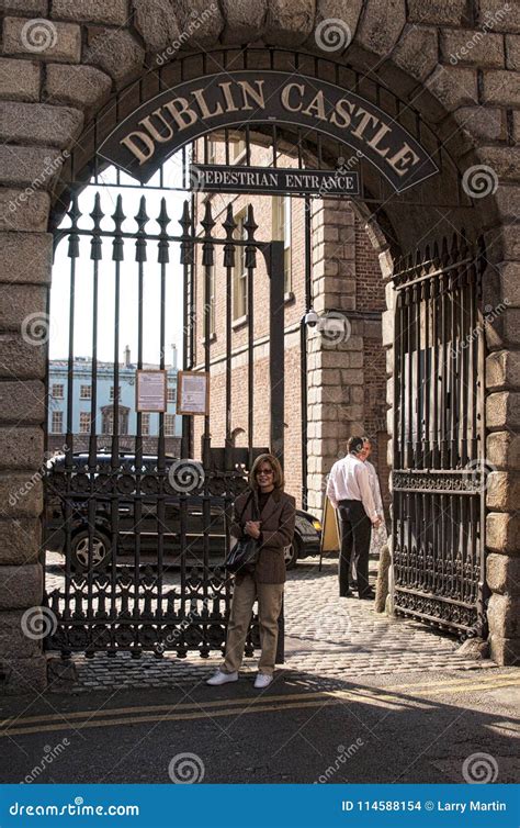 The Public Dublin Castle, Dublin, Ireland Editorial Stock Image - Image ...