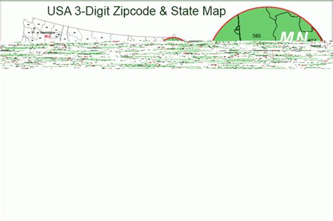 usa editable zip codes  america  zip code maps  state