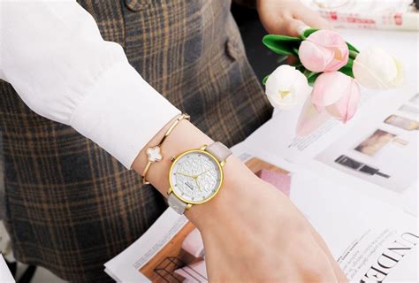 Ceas Dama Curea Piele Nude Curren Accessories For You