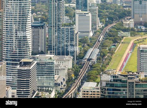 Bangkok Aerial View Stock Photo - Alamy