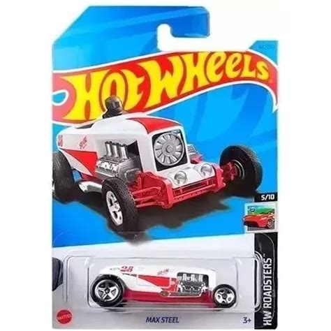 Hot Wheels Carrinho Max Steel Hw Roadsters Mattel Carro Parcelamento Sem Juros