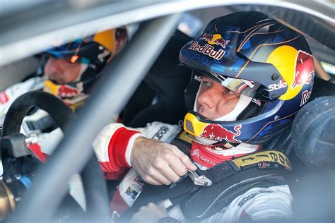 Loeb Essaie La C Wrc Sur Terre Pilote De Course