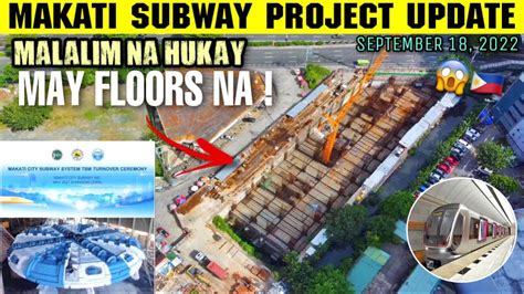 Wow Makati Subway May Palapag Na Tbm Maghuhukay Na Ba September