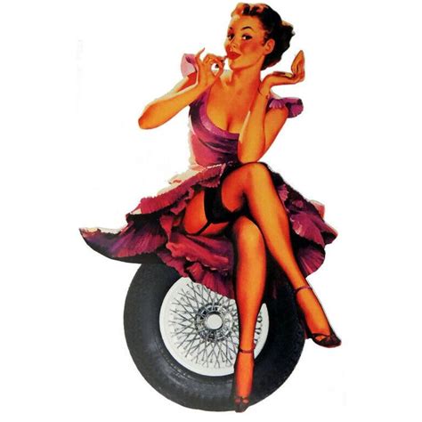 Sexy Pin Up Girl Sticker Hot Rat Rod Vintage Classic Car Decals Sexy Retro On EBid Ireland