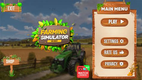 Artstation Farming Simulator Ui