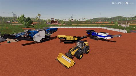Crusher Bucket For Wheeled Loaders V11 Fs19 Mod