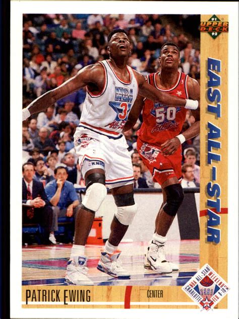 1991 92 Upper Deck 68 Patrick Ewing AS NM MT