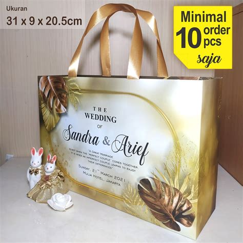 Jual Paperbag Tas Kertas Bridesmaid Paper Bag Bridesmaid Custom