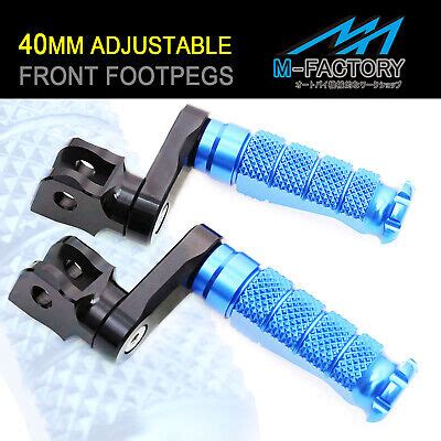 R FIGHT 1 5 Inch Adjustable Front Pegs Footpegs For Yamaha YZF R1 00 14