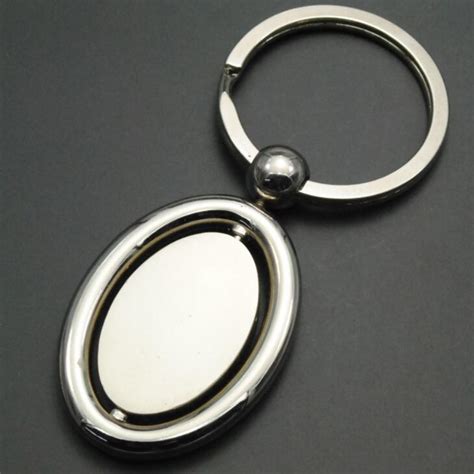 Oval Shape Rotate Keyring Giftarget Inc