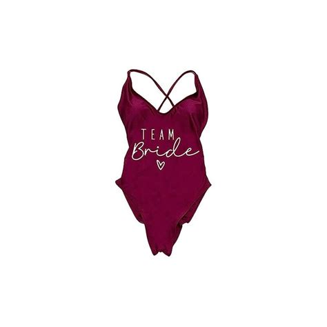 Gyios Bikini Triangolo Donna Sexy Imbottito Costume Da Bagno One Piece Donne Team Bride Costume