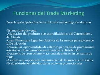 Trade Marketing Ppt