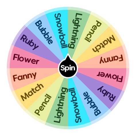 What Bfb Iance Character Are U Spin The Wheel Random Picker