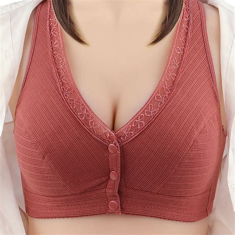 Leey World Lingerie For Women Naughty Women S Front Closure Posture Bra Full Coverage Back