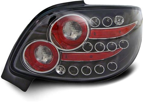 Feux arrière à LED Peugeot 206 CC cabriolet coupé 2 portes clair