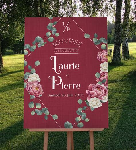 Tableau De Bienvenue Mariage Tableaux De Bienvenu Pancarte Tableau