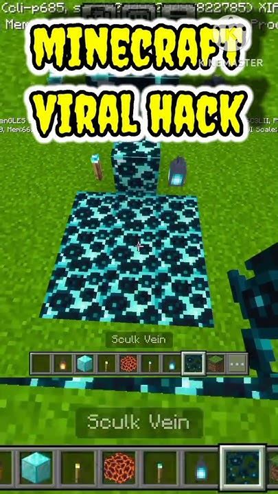 Minecraft Viral Hack That Was Mind Blowing Shorts Minecraft Viral Tik