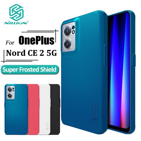 Nillkin Super Frosted Shield เคสโทรศัพท์ Oneplus Nord Ce 2 5g เคส บางพิเศษ เคลือบด้าน แข็ง Pc