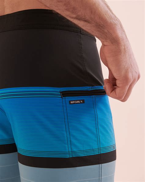 RIP CURL Mirage Daybreaker Boardshort Swimsuit Black And Blue Bikini Village