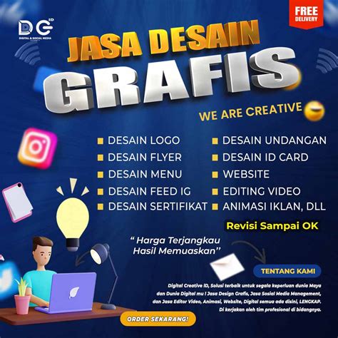 jual jasa desain grafis desain logo banner spanduk sertifikat