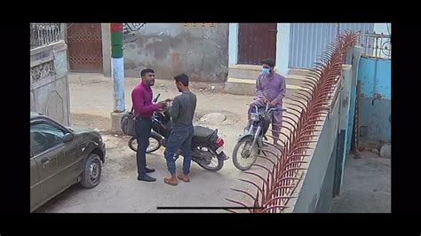 Mobile Snatching Nazimabad Karachi Cctv Footage Youtube