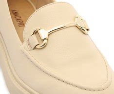 Mocassim Flatform Nude Bone Brid O Anacapri